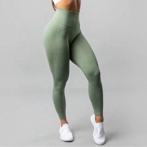 Alphalete HALO Legging - Sage Green - MEDIUM